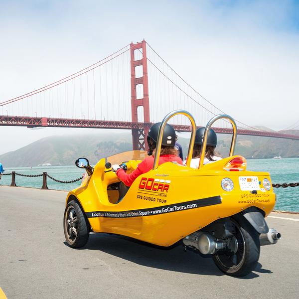 Explore Golden Gate Park, Fisherman's Wharf & Stunning Beaches on a Three-Hour Self-Drive GoCar Tour 2