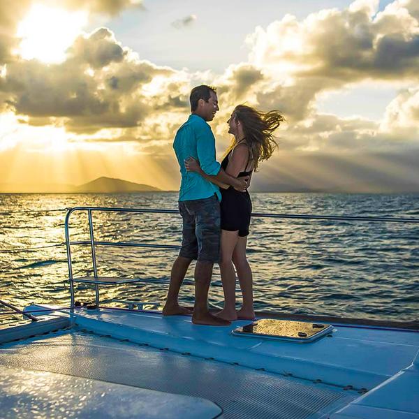 Port Douglas: 1.5-Hour Sunset Sailing Tour Over the Coral Sea with Canapes & Welcome Drink 1