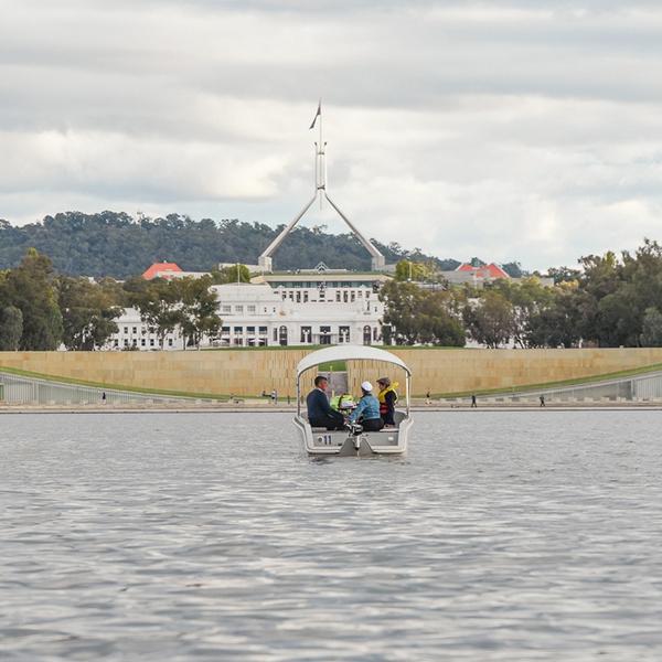 Canberra: Three-Hour Eco-Friendly Boat Hire in Kingston for Up to Eight People 5