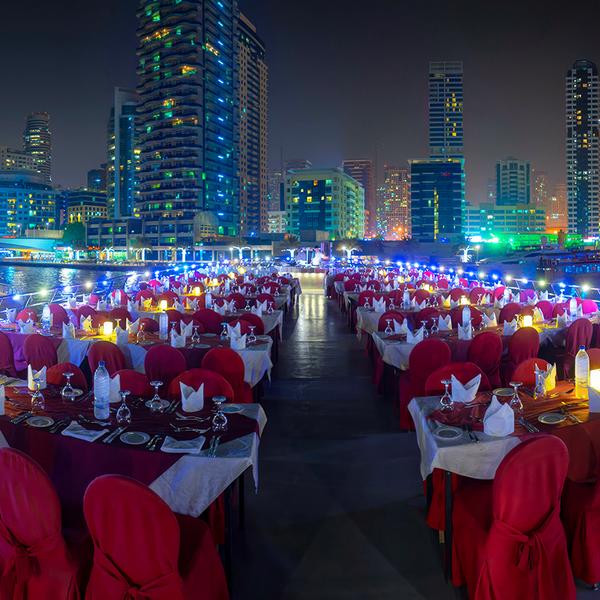 Dubai: Two-Hour Scenic Dubai Marina Evening Dhow Cruise with an International Buffet Dinner & Hotel Transfers 8