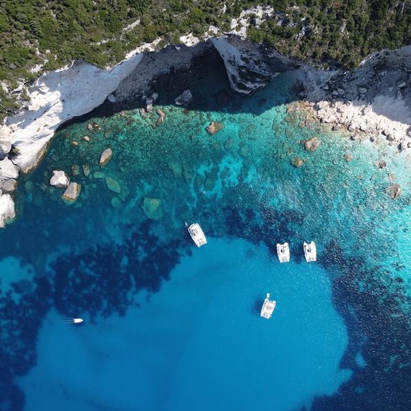 Greece 15-Day Luxury Catamaran Cyclades Odyssey 2026 with Santorini, Milos & Complimentary Drinks Onboard by  1