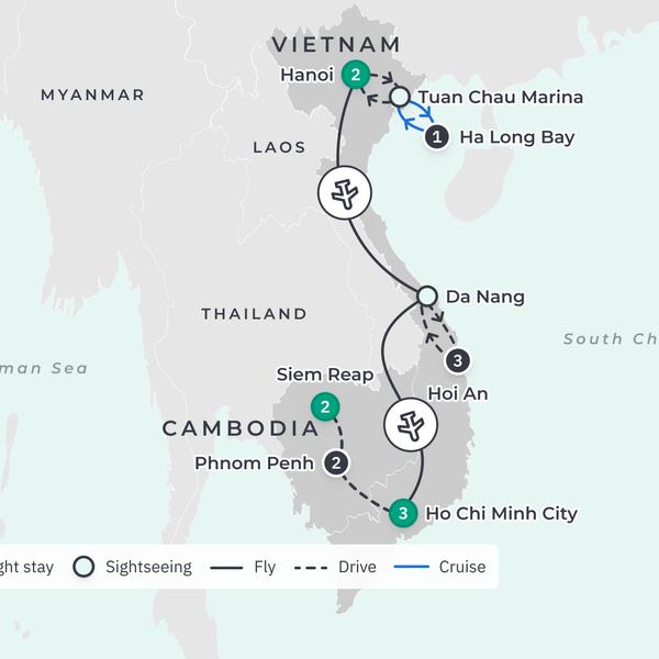 Deluxe 14-Day Vietnam & Cambodia Discovery 2026 with Hoi An, Ha Long Bay & Siem Reap by  2