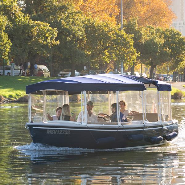 Melbourne: Two-Hour Self-Drive Electric Boat Hire on the Yarra River for Up to Ten Passengers 1