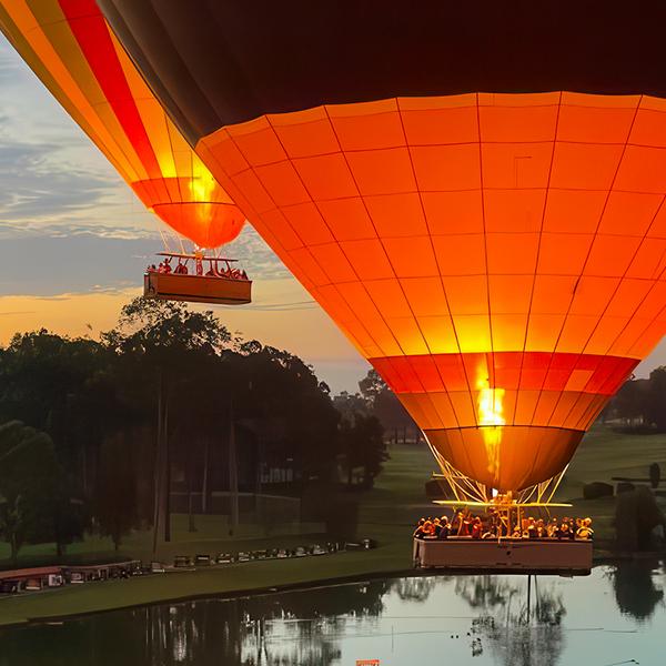 Hunter Valley: Breathtaking Sunrise Hot Air Balloon Weekday Flight with Gourmet Breakfast & Sparkling Wine Tasting 4