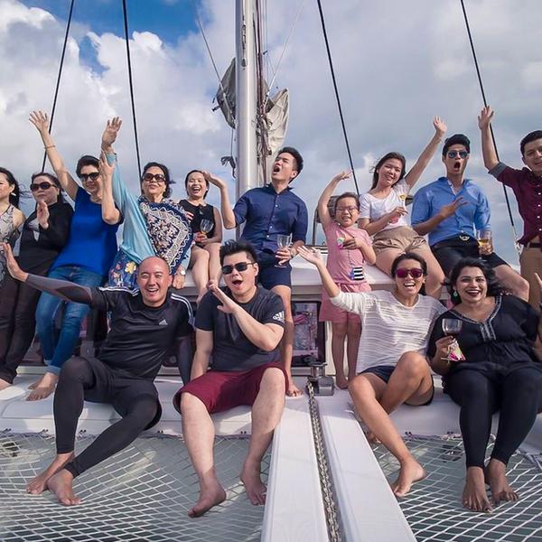 Three-Hour Relaxing Sunset Cruise on a Luxury Catamaran with Soft Drinks 7