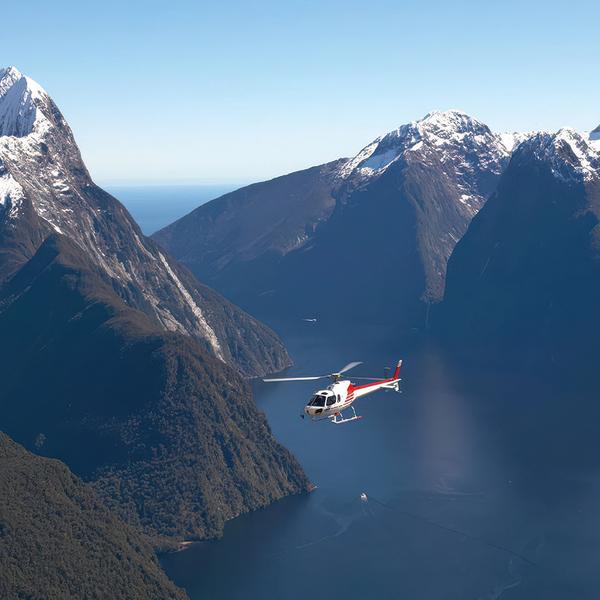 Queenstown: Two-Hour Milford Sound Scenic Helicopter Flight with Alpine/Glacier Landing & Nature Walk 2