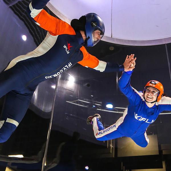 Exhilarating Indoor Skydiving Experience with Two Double-Length Flights in Penrith 4