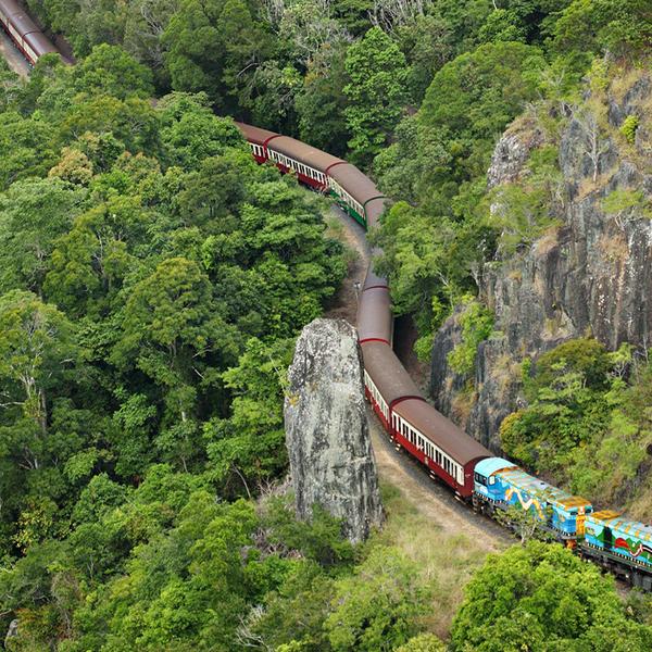 Cairns: Kuranda Skyrail & Gold Class Scenic Rail Pass with Drinks & Roundtrip Hotel Transfers  3