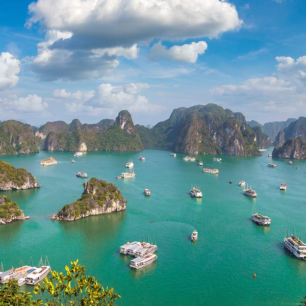 Extended by Popular Demand: Deluxe 10-Day Vietnam Highlights with Ha Long Bay + 9-Night Emerald Mekong River Cruise by  5