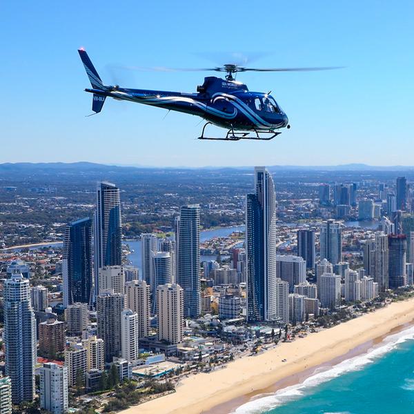 Gold Coast: Burleigh Heads & South Stradbroke Scenic Helicopter Flight Experience with Sea World Theme Park Pass Upgrade 5