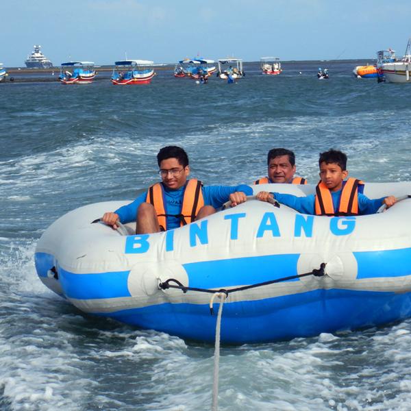 Bali: Half-Day Watersports Package with Fly Boarding, Sea Walker Experience, Doughnut Boat Ride & Private Hotel Transfers 6