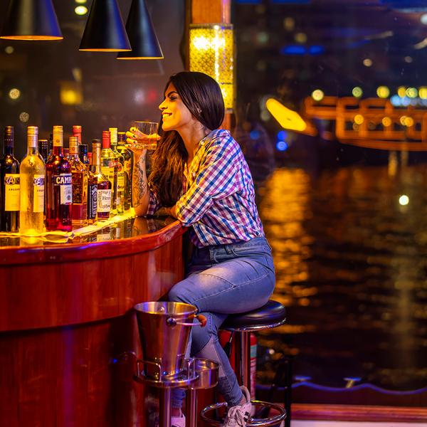 Two-Hour Scenic Dubai Marina Evening Dhow Cruise with an International Buffet Dinner & Hotel Transfers 5