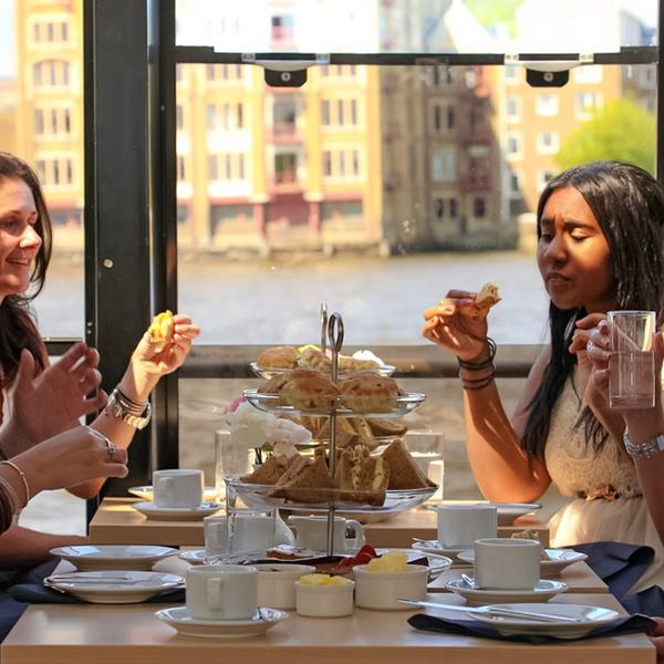 London: 90-Minute Afternoon Tea Thames River Cruise with Unlimited Refreshments & Live Commentary 2