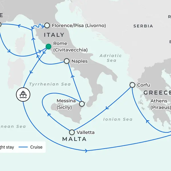Italy, Greece, France & Malta, Trusted Partner Cruises – Italy, France, Greece & Malta,  2