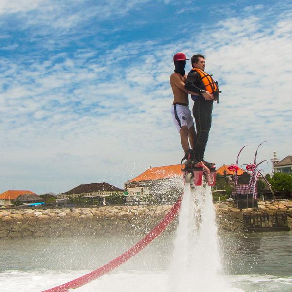 Bali: Half-Day Watersports Package with Fly Boarding, Sea Walker Experience, Doughnut Boat Ride & Private Hotel Transfers 2