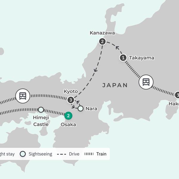 Deluxe 14-Day Best of Japan with Tokyo, Hiroshima & Osaka  by  3