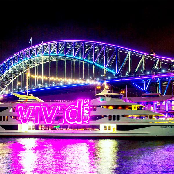 Sydney: Three-Hour Vivid Sydney Dinner Cruise with Six-Course Degustation Experience & Paired Penfolds Wines 1