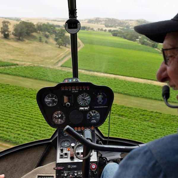 See the Southern Barossa Valley & Reservoirs on a 15-Minute Private Helicopter Flight with Pilot Commentary 1