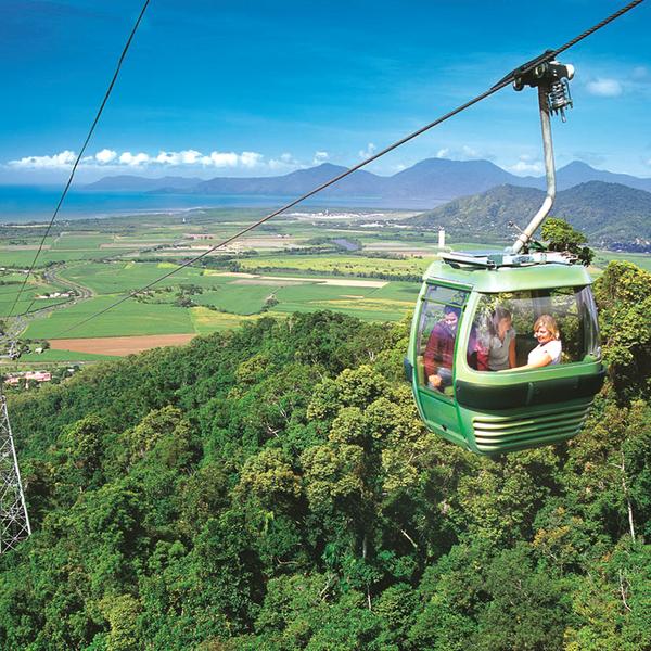 Cairns: Kuranda Skyrail & Gold Class Scenic Rail Pass with Drinks & Roundtrip Hotel Transfers  4