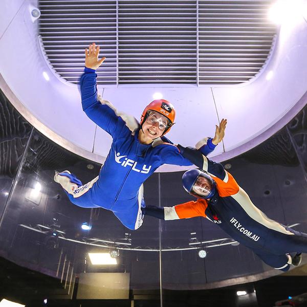 Exhilarating Indoor Skydiving Experience with Two Double-Length Flights in Penrith 1