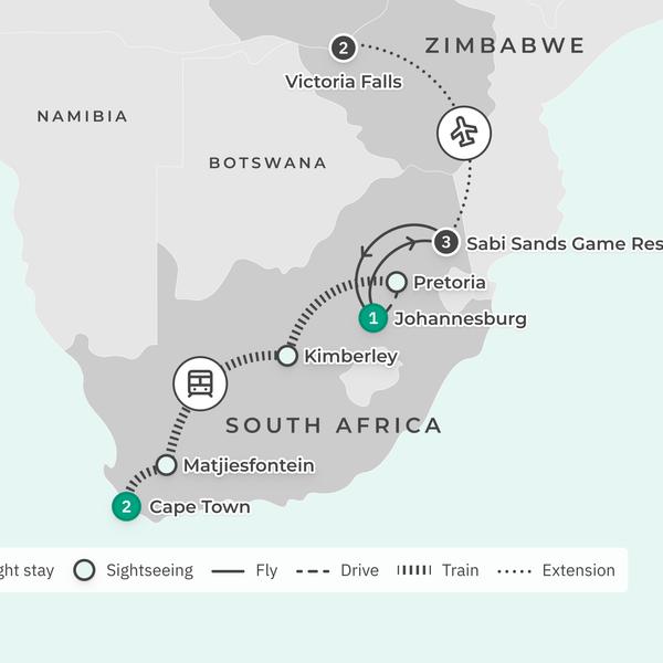 Intimate South Africa Tour with Luxury Rovos Rail Journey & All-Inclusive Safari by Luxury Escapes Tours 3