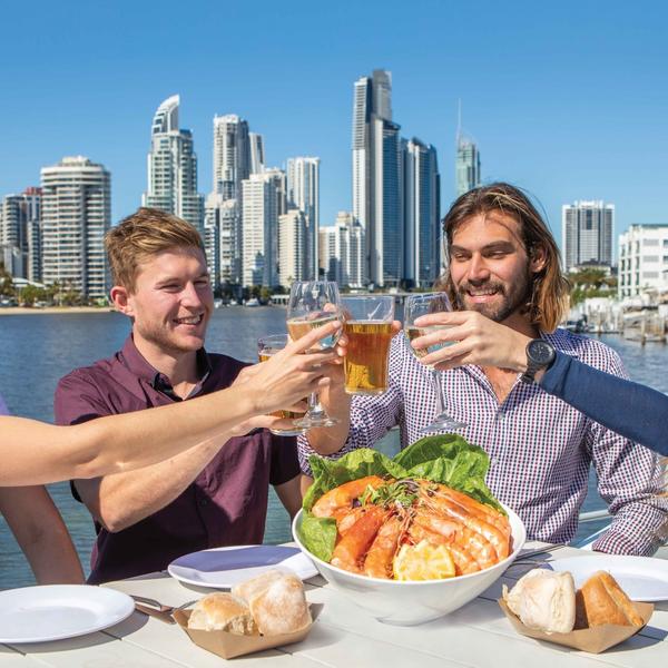 Gold Coast: Two-Hour Sightseeing Buffet Lunch Cruise with Fresh Local Prawns 1