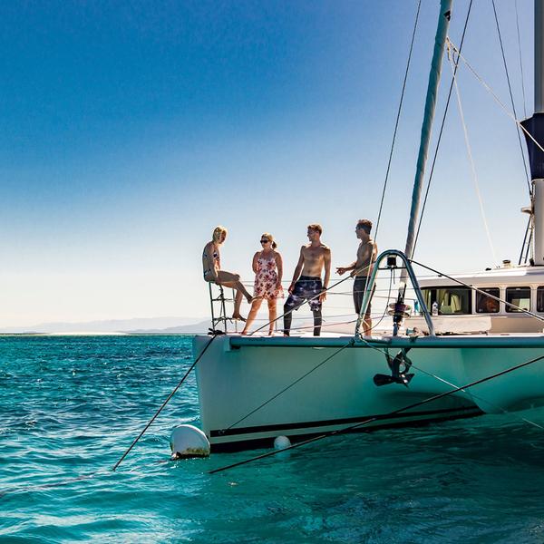 Small Group Mackay Coral Cay Luxury Sailing Eco-Tour with Guided Snorkelling & Buffet Lunch 5