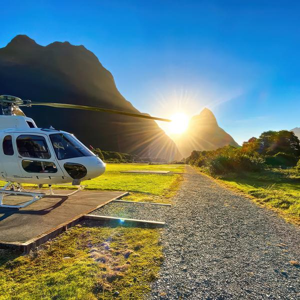 Queenstown: Two-Hour Milford Sound Scenic Helicopter Flight with Alpine/Glacier Landing & Nature Walk 1