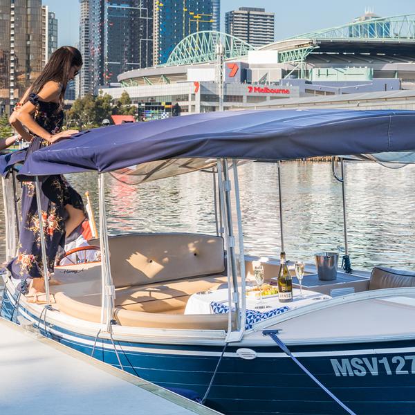 Two-Hour Self-Drive Electric Boat Hire on the Yarra River for Up to Ten Passengers 2