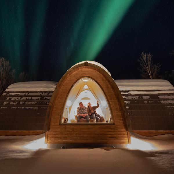 Finland & Norway Northern Lights Winter Adventure with Glass Igloo Stay & Coastal Fjord Cruise by Luxury Escapes Tours 6