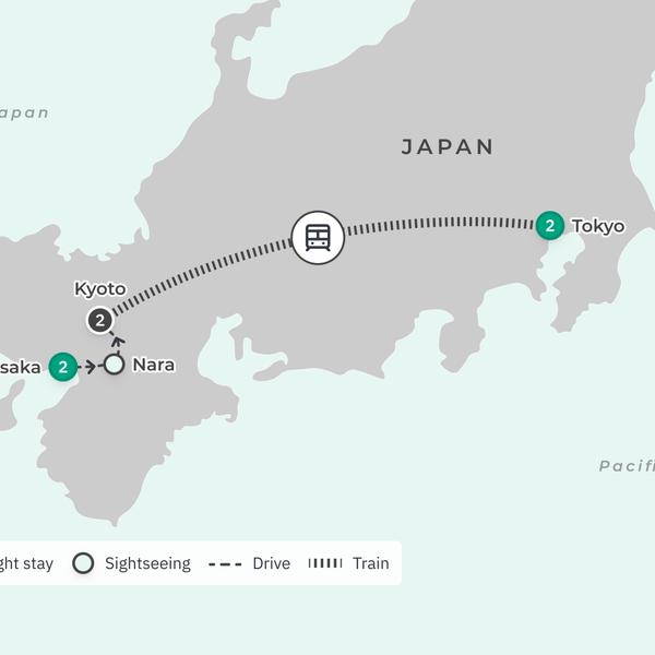 Deluxe 7-Day Japan Highlights 2026 with Tokyo, Kyoto & Osaka by  2
