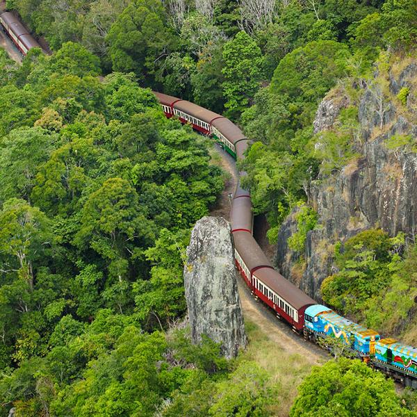 Kuranda: Journey through Heritage-Protected Rainforest with a One-Way Skyrail Ride & Scenic Rail Boarding Pass  1