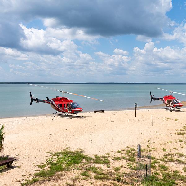 Five-Hour Helicopter Flight Pub Crawl with Four Iconic Top End Venue Visits 5