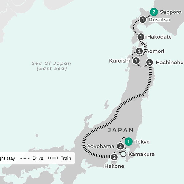 Northern Japan Small-Group Tour with Sapporo, Lake Toya Cruise, Sake Tasting & Shinkansen Bullet Train by Luxury Escapes Tours 3