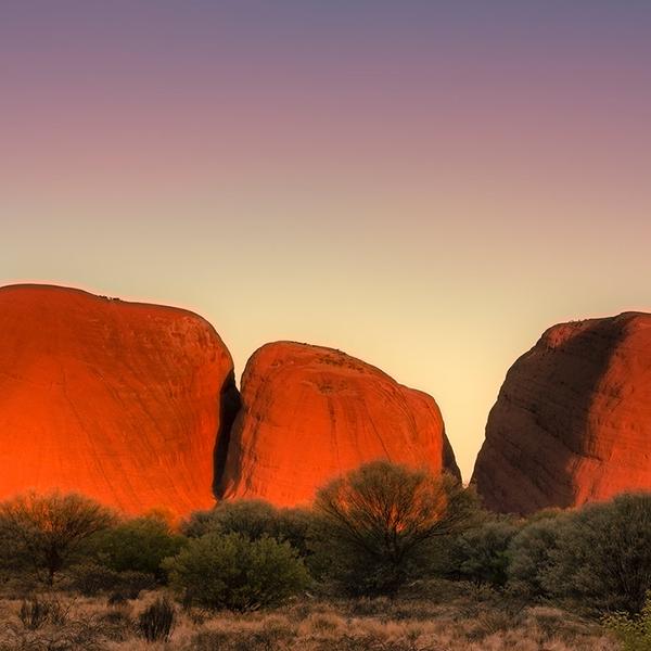 Uluru: Half-Day Kata Tjuta Sunset Tour with Sparkling Wine & Transfers 1