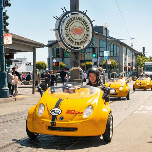 Explore Golden Gate Park, Fisherman's Wharf & Stunning Beaches on a Three-Hour Self-Drive GoCar Tour 4