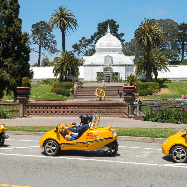 Explore Golden Gate Park, Fisherman's Wharf & Stunning Beaches on a Three-Hour Self-Drive GoCar Tour 1