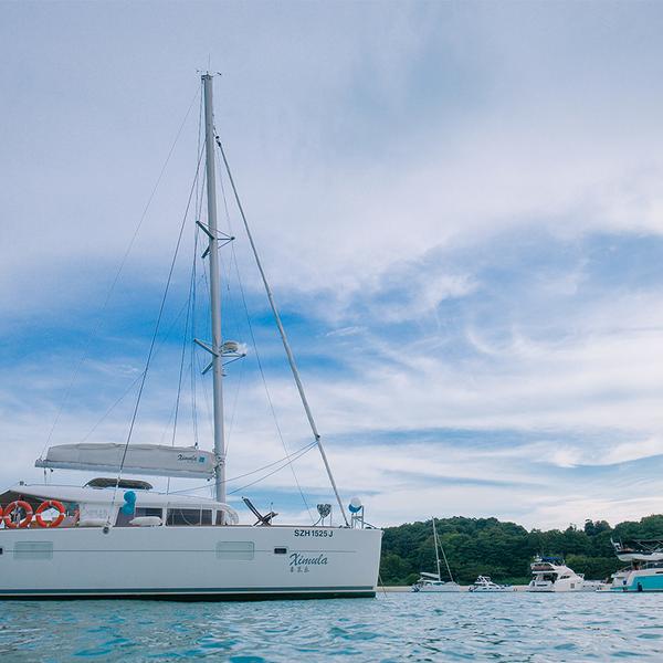 Three-Hour Relaxing Sunset Cruise on a Luxury Catamaran with Soft Drinks 1