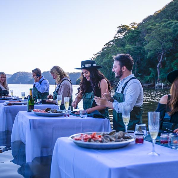 Immersive Oyster Farm Boat Tour & In-Water Dining Experience with Oyster Tasting 2