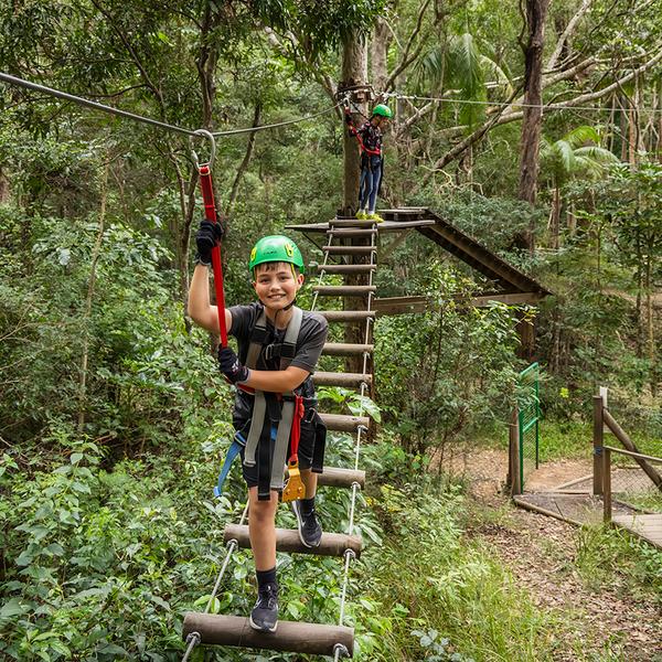 Take on Zipline & High Ropes Courses at The TreeTop Challenge at Thunderbird Park 6