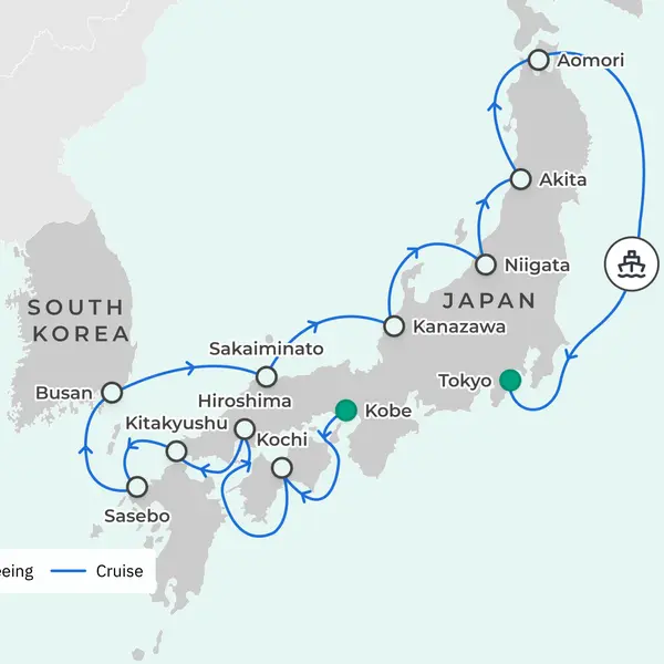 Japan & South Korea, Trusted Partner Cruises – Japan & Korea,  2