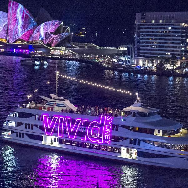 Sydney: Three-Hour Vivid Sydney Dinner Cruise with Six-Course Degustation Experience & Paired Penfolds Wines 4