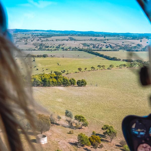 Adelaide Hills: Fly High with Epic 30-Minute Scenic Helicopter Flight over Hahndorf, Kangarilla & Surrounds  1