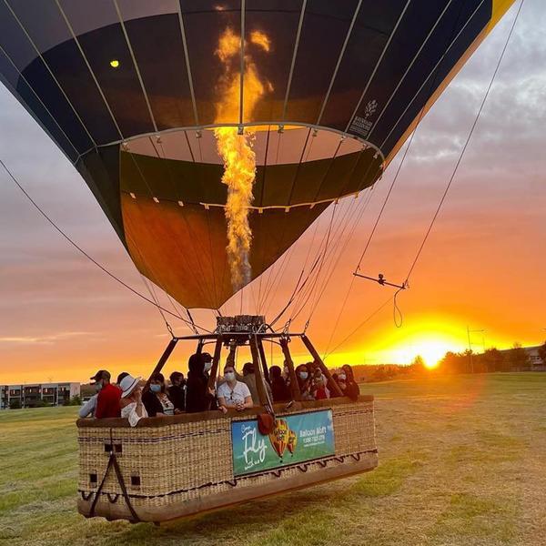Scenic Sunrise Balloon Flight & Breakfast over Camden Valley 2