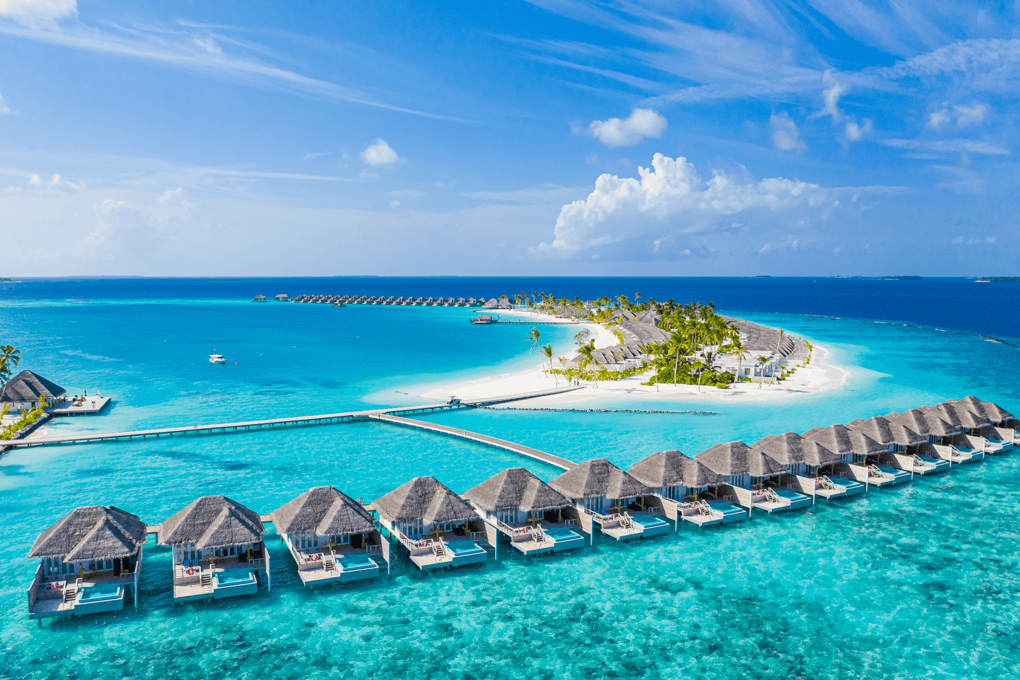 Luxury hotels in the Maldives