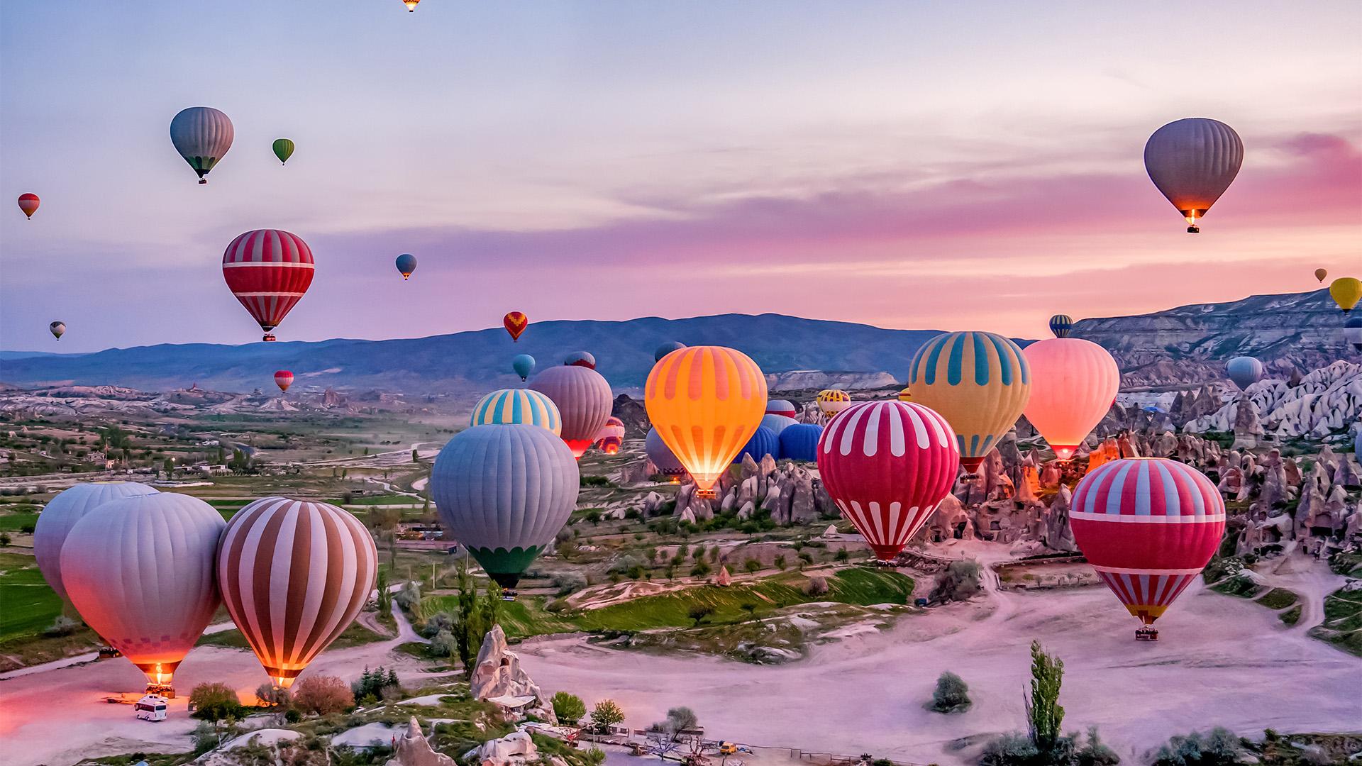 Hot air balloon ride, Cappadocia (Optional activity; additional cost)
