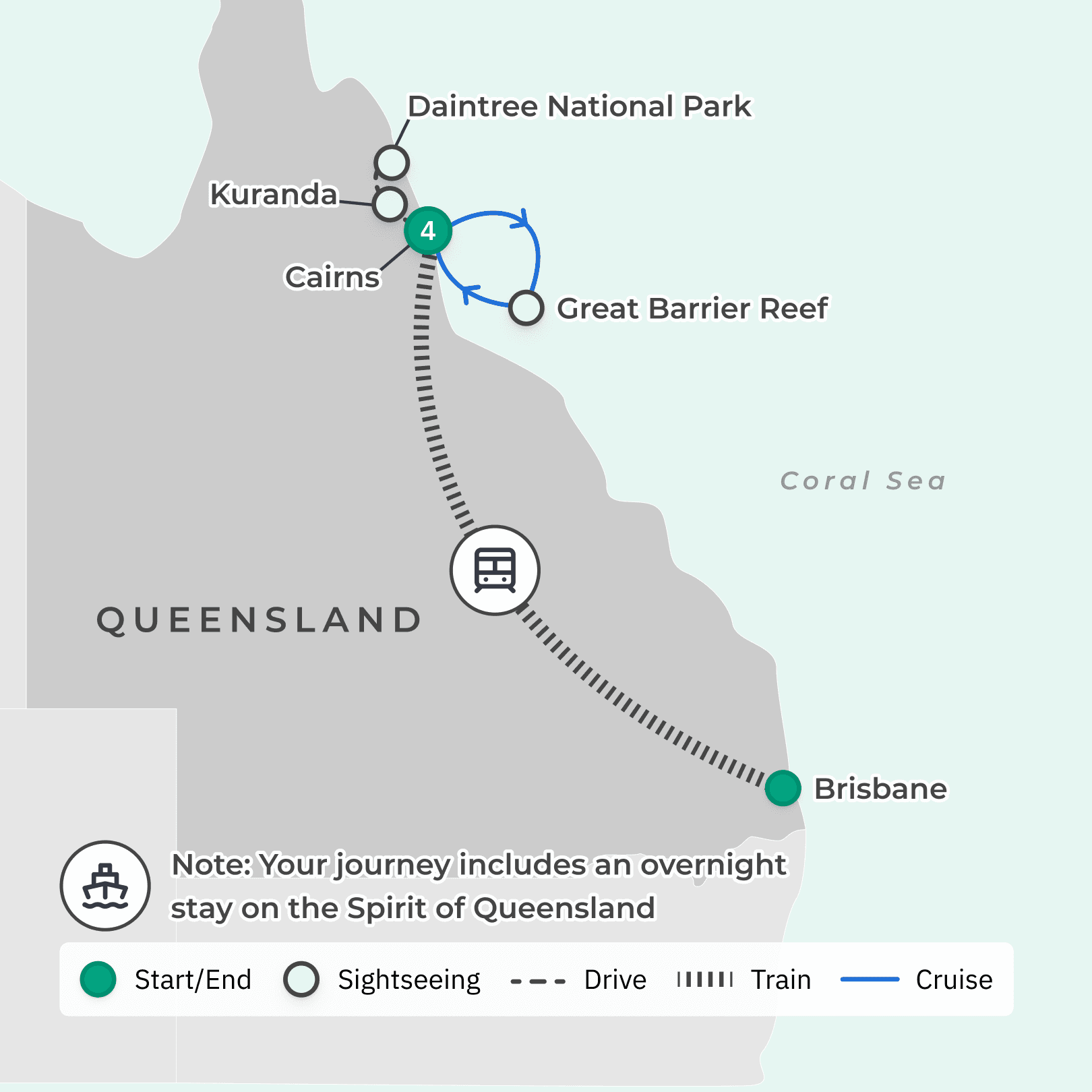 Best of Tropical North Queensland 2024 Tour with Spirit of Queensland