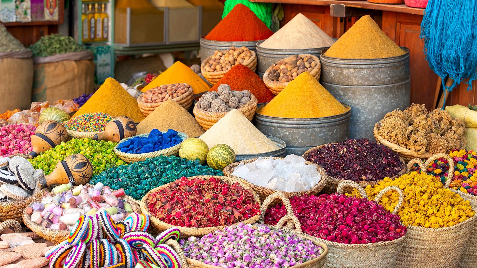 Spice market, Marrakech
