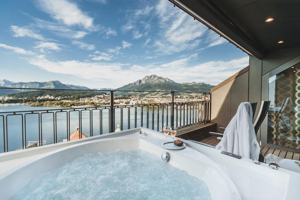image 7 at Penthouse by Art Deco Hotel Montana by Adligenswilerstrasse 22 Lucerne 6002 Switzerland