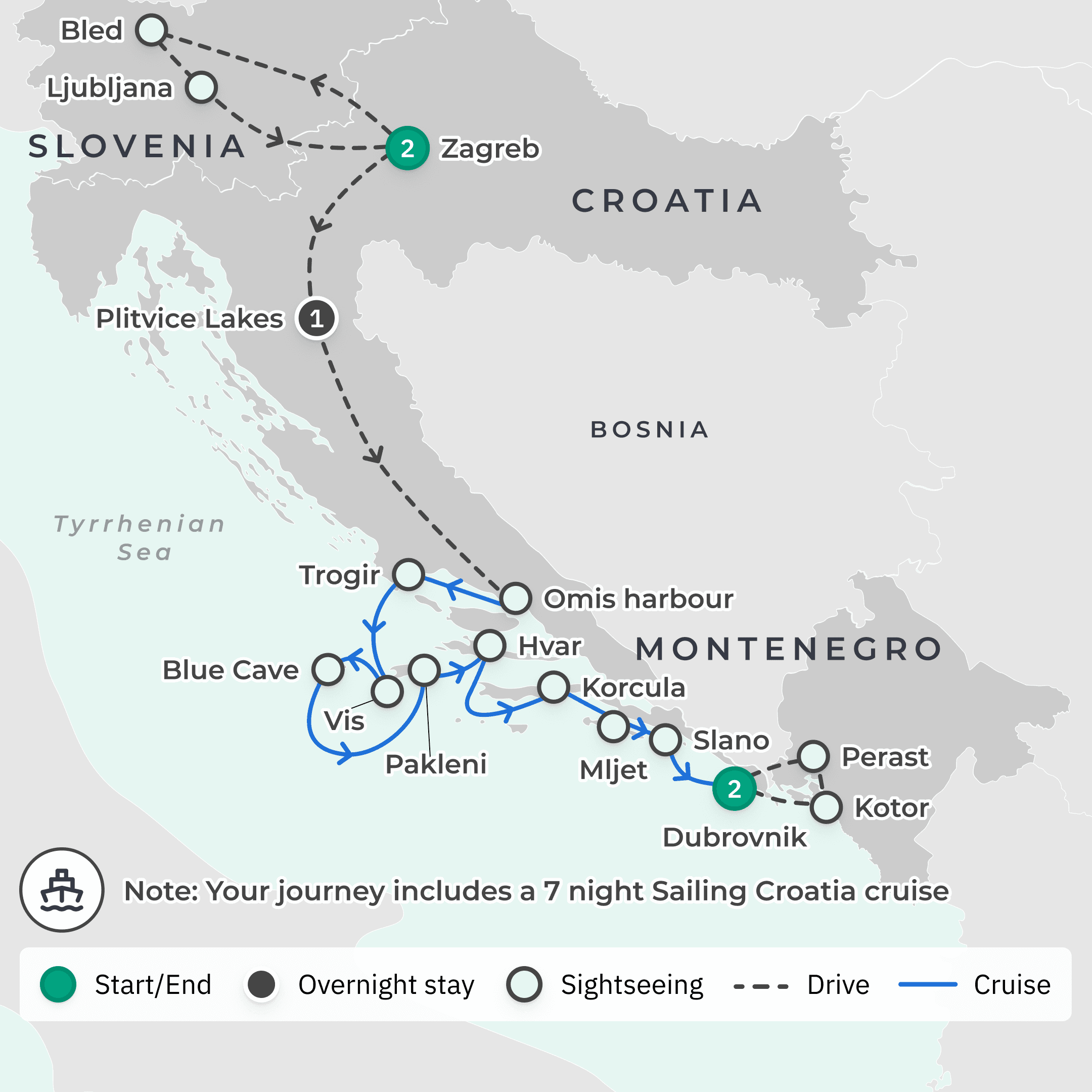 Deluxe 13 Day Best Of Croatia 2026 With Coastal Cruise Slovenia